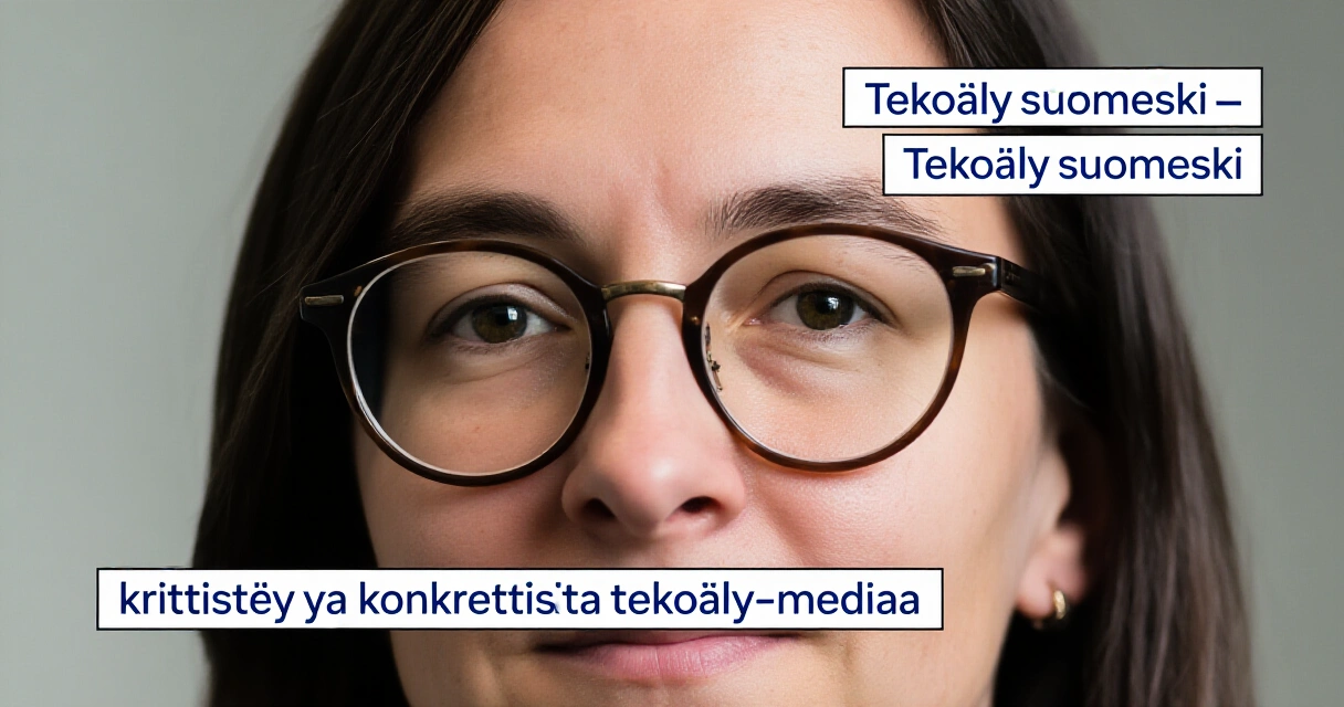 Tekoäly suomeksi — kriittistä ja konkreettista tekoälymediaa