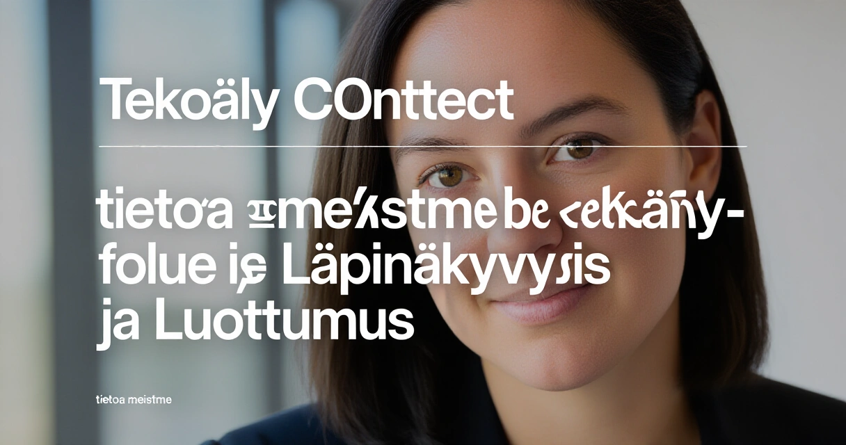 Läpinäkyvyys ja luottamus
