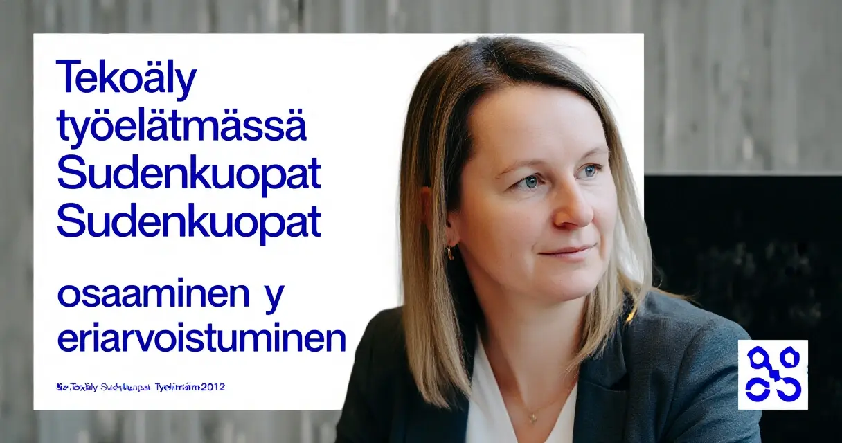 Sudenkuopat: työpaikat, osaaminen ja eriarvoistuminen